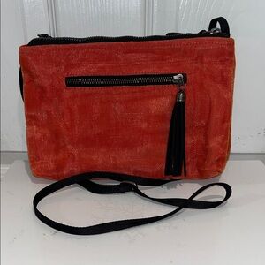 SMATERIA Nearby shoulder bag in Persimmon